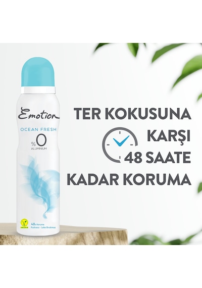 Emotion Ocean Fresh Kadın Sprey Deodorant 6 x 150 ML
