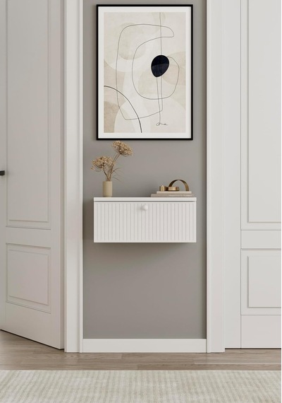 Enwood Mimosa Mdf Duvara Monte Kapaklı Dresuar 50 Cm Diğer