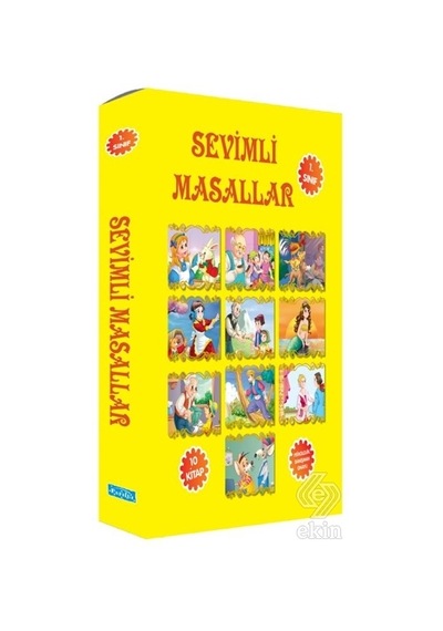 Sevimli Masallar Seti - 10 Kitap Takım- Parıltı Yayınları