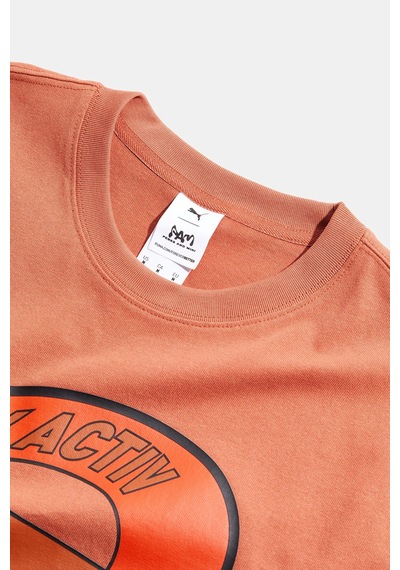 Puma X Perks And Mını Graphic Unisex Tişört Turuncu Turuncu