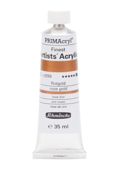 Schmincke Prımacryl Artist Akrilik Boya 35 Ml Seri 2 899 Rose Gold