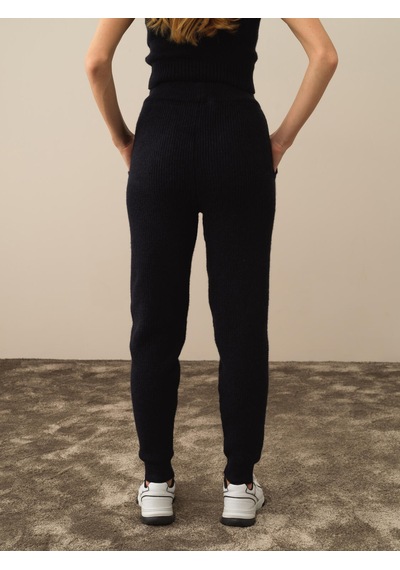 Xint Lacivert Lüks Pamuk Dokulu Regular Fit Pantolon 850955