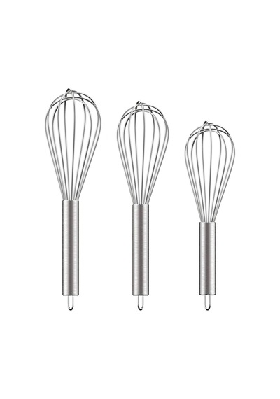 3'lü Çırpıcı Set, Paslanamaz Çelik Tel Çırpıcı, Karıştırıcı Çelik Diğer