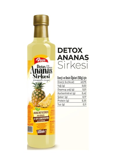 Paşa Kuruyemiş Ananas Sirkesi 500 Ml