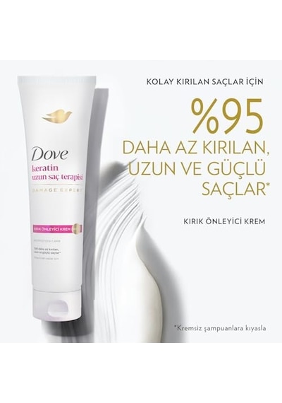 Kırık Önleyici Krem Keratin Uzun Saç Terapisi 150 Ml
