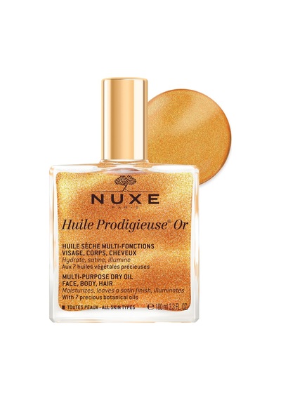 Lexroo Nuxe Huile Prodigieuse Or Çok Amaçlı Işıltılı Kuru Yağ 100 Ml