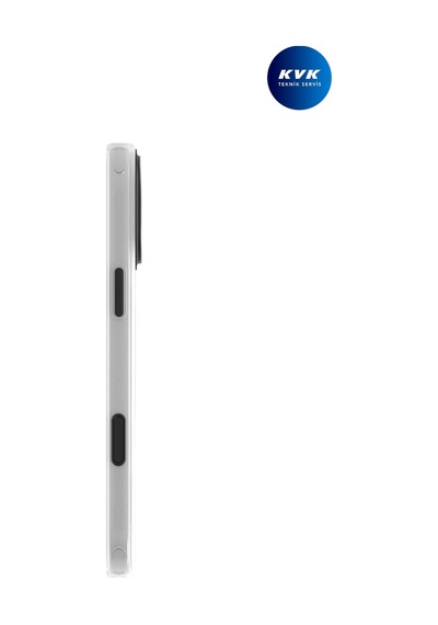 İphone 16 Pro Max Uyumlu Karanlıkta Hafif Parıldayan Magsafe Özellikli A16 Frosted Kılıf Beyaz