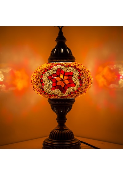 Dekoratif Sevgiliye Gece Lambası Mozaik Dekoratif Sanat Lamba
