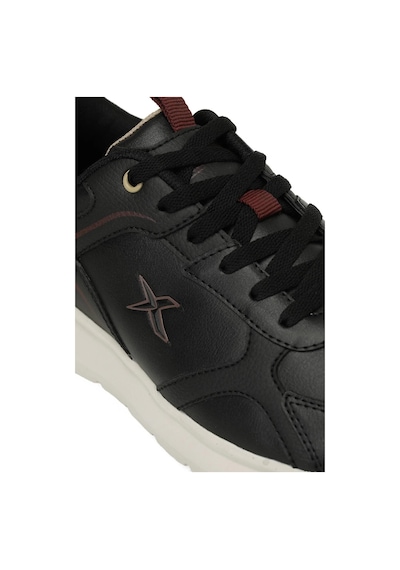 Kinetix Versatıle Pu 5pr Siyah Erkek Sneakerk Spor Ayakkabı Siyah