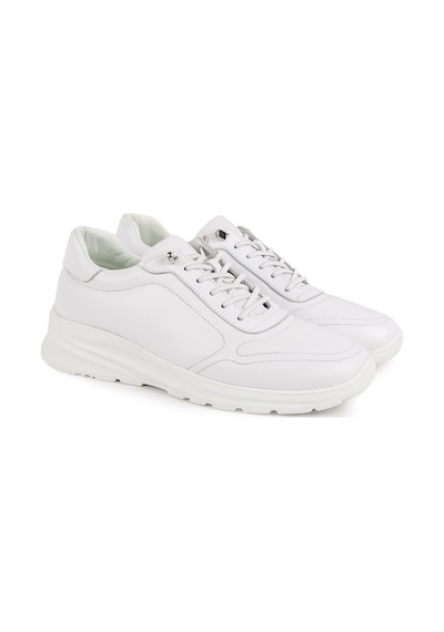 Libero Kadın Spor Ayakkabı L10.2273 Beyaz Hakiki Deri Bağcıklı Hafif Kalın Eva Taban Rahat Yürüyüş Comfort Sneaker Libero Kadın Spor Ayakkabı L10.2273 Beyaz Hakiki Deri Bağcıklı Hafif Kalın Eva Taban Rahat Yürüyüş Comfort Sneaker