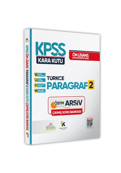 Kpss Ön Lisans/ortaöğretim Türkçenin Kara Kutusu Paragraf 2 Karma