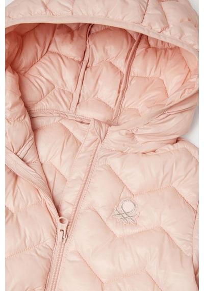 United Colors Of Benettonkız Bebek 21ıngn02z-25k Mevsimlik Mont Açık Pembe-2113 Pembe