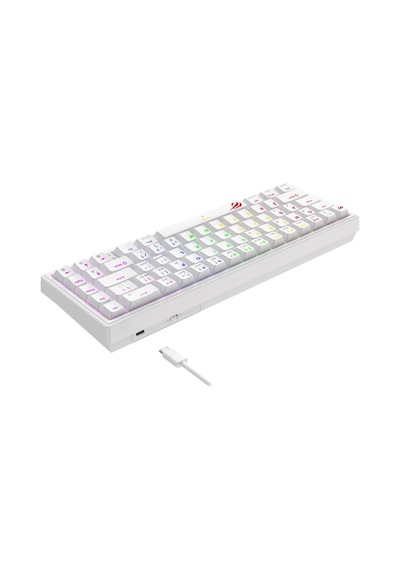 Gamenote Kb874l Mekanik Red Switch Gaming%60 Klavye - Beyaz