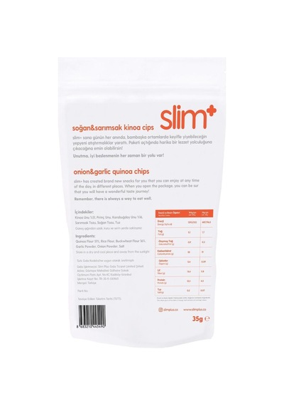 Soğan & Sarımsak Kinoa Cips 35gr