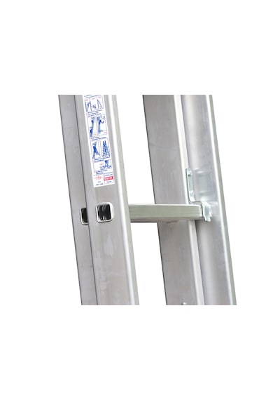 2 Parçalı Alüminyum Sürgülü Merdiven 2x8 Basamaklı Asm.02 250 Cm'ye Kadar