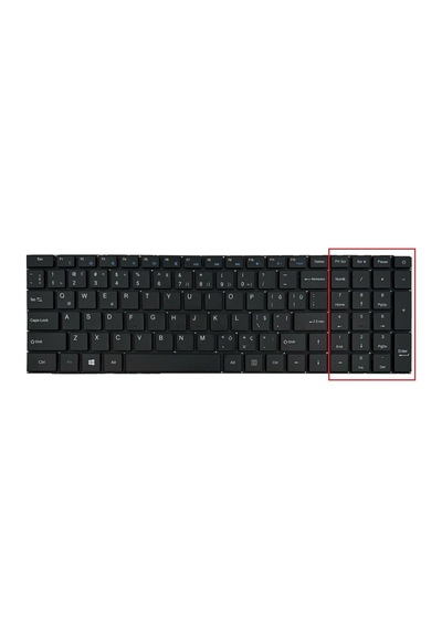 Technopc Aurabook T15s-156 Klavye V2