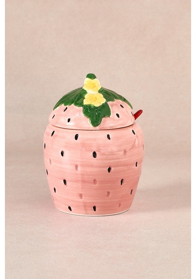 Karaca Strawberry Şekerlik 350 Ml Pembe