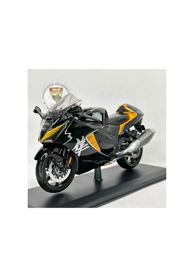 Suzuki Hayabusa 2022 Maket Sesli &amp Işıklı Motor - 1:12 Diecast - Stantsız