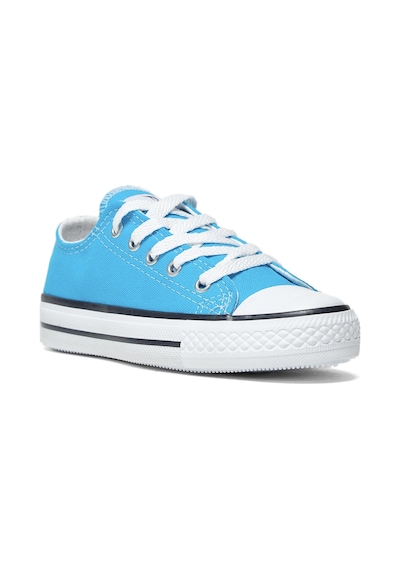 Tonny Black Çocuk Unisex Kot Mavi Rahat Kalip Sneaker Ayakkabi Mavi
