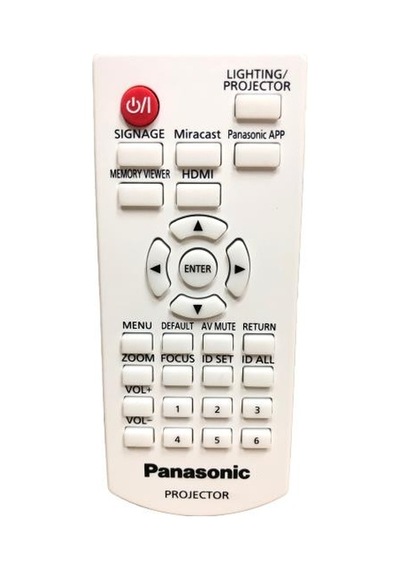 Panasonic Projektör Projeksiyon  Kumandası