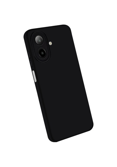 Samsung Galaxy  Uyumlu  A07 4g Nano İçi Kadife Silikon - Siyah