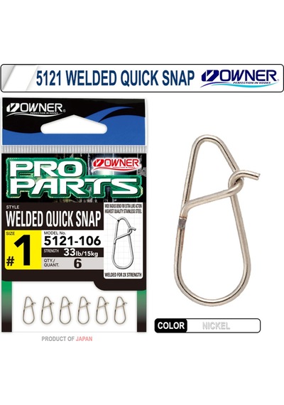 Owner Welded Quick Snap Klips No:1 13Mm 15Kg