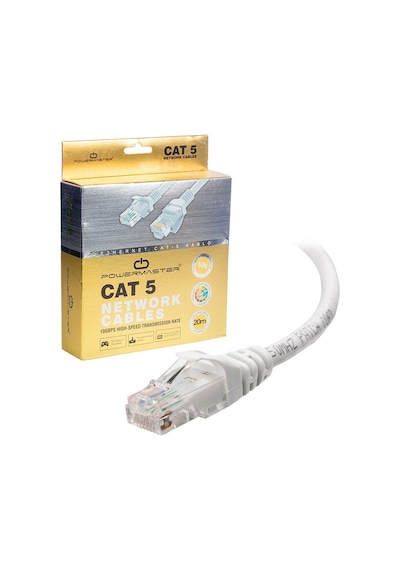 Kablo.cat5 20 M Gri Kutulu Powermaster