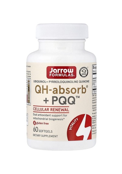 Jarrow Formulas, Qh-absorb + Pqq , 60 Capsules