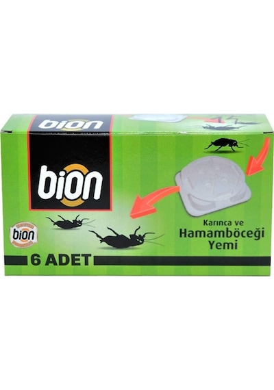 Bion Karınca ve Hamam Böceği Yemi 6 Adet