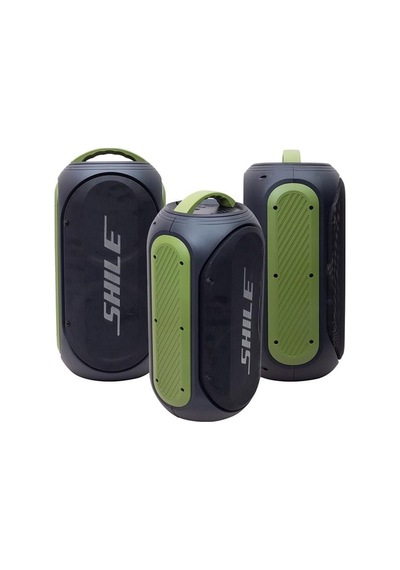 Shile Sl-2019 Taşınabilir Profesyonel Bluetooth Parti Hoparlörü 30w Güçlü Ses, Kablosuz Mikrofon Ve Rgb Işı