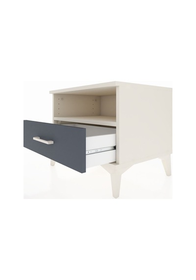 Hyperion Komodin Tek Raflı Tek Çekmeceli 60x44x48 Aytaşı-antr... Aytaşı