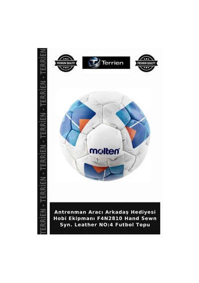 Antrenman Aracı Arkadaş Hediyesi Hobi Ekipmanı F4n2810 Hand Sewn Syn. Leather No:4 Futbol Topu Çok Renkli Antrenman Aracı Arkadaş Hediyesi Hobi Ekipmanı F4n2810 Hand Sewn Syn. Leather No:4 Futbol Topu Çok Renkli