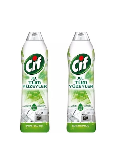 Cif Jel Tüm Yüzeyler İçin Bahar Ferahlığı 2 x 750 ML