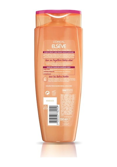 Elseve Dream Long Onarıcı Bakım Şampuanı 550 ML