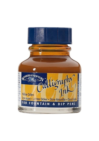 Winsor&Newton Kaligrafi Mürekkebi 30 Ml. Yellow Ochre 744 1111744