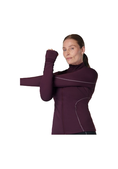 Sweaty Betty Sweaty Betty Therma Boost Running Zip Up Kadın Mürdüm Koşu Montu 44053 Mürdüm