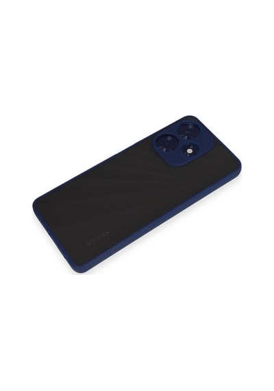 İnfinix Hot 30 4g Uyumlu Kılıf Montreal Silikon Kapak - Lacivert
