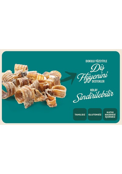 Baffs Naturals Dana Gırtlak Atıştırmalık Doğal Köpek Ödül Maması 100 G