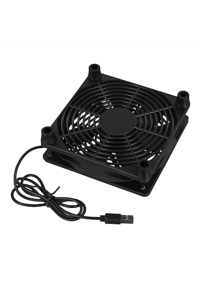 6035 Usb Soğutucu Fan Laptop Modem Konsol Altı Hız Ayarlı 120mm 5v 3 Kademe On Off Kontrol