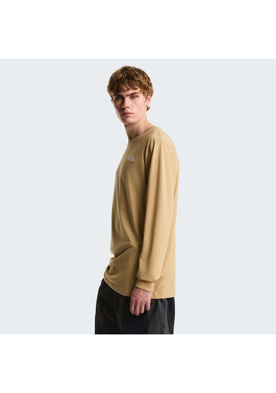 The North Face M Evolutıon Sımple Dome Regular Long Sle Erkek Tişört Nf0a8eu3lk51 Haki