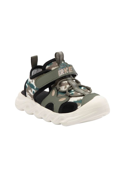 Erke Lb Dusty Erkek Çocuk Sandalet-30249 Koyu Yeşil/koyu Yeşil