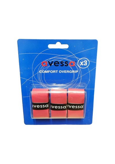 Özel Seri Tenis Oyun Bandı Aksesuar Og-80 Red Overgrip Kırmızı Renk 3'lü