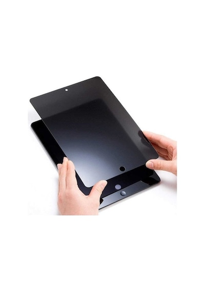 Apple Uyumlu iPad  2 3 4 Zore Tablet Hayalet Temperli Cam Ekran Koruyucu - Siyah