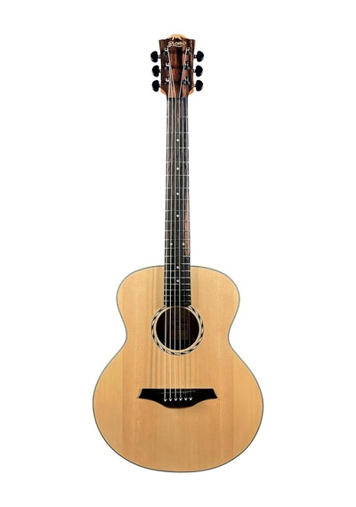 Bromo Baa8s Mini Jumbo Akustik Gitar Natural