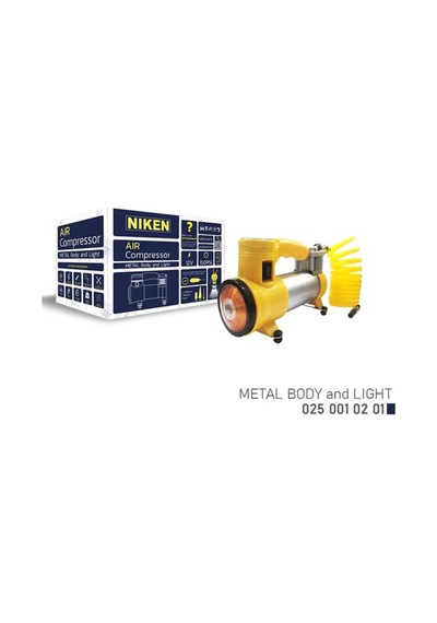 Hava - 391 - Kompresörü Sarı - Almparca - Metal Gövde