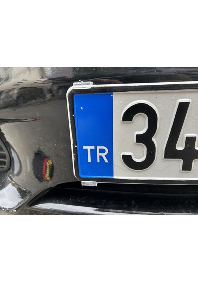 Hayalet Plakalık Şeffaf Çerçevesiz Oto Plakalık Araç Plakalık Kolay Montaj