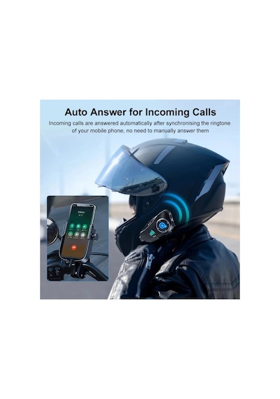 Motosiklet Bluetooth Kask Kulaklık Kamera Ses Kontrolü 1080p Video Kayıt İnterkom 2 Yıl Garantili