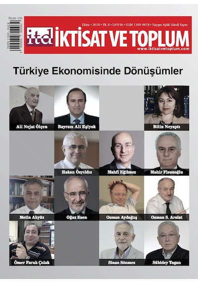 İktisat Ve Toplum Dergisi 96. Sayı