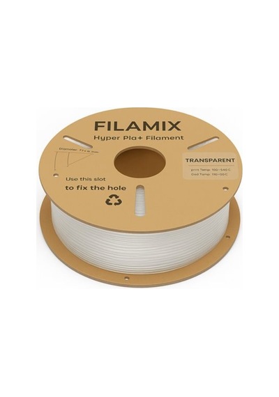 Filamix Hyper Pla Filament Şeffaf - Urhanshop Gönderimli