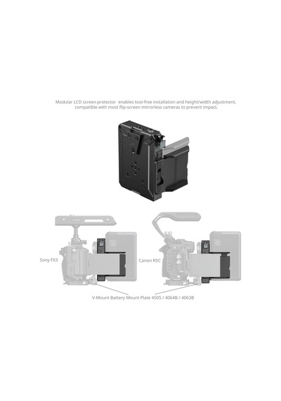 Smallrig 5228 V-mount Akü Montaj Plakası